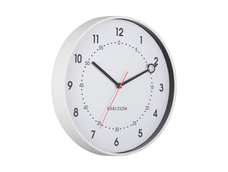 Horloge Fresco Blanche