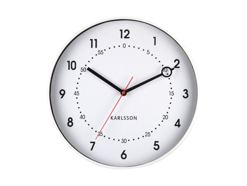Horloge Fresco Blanche