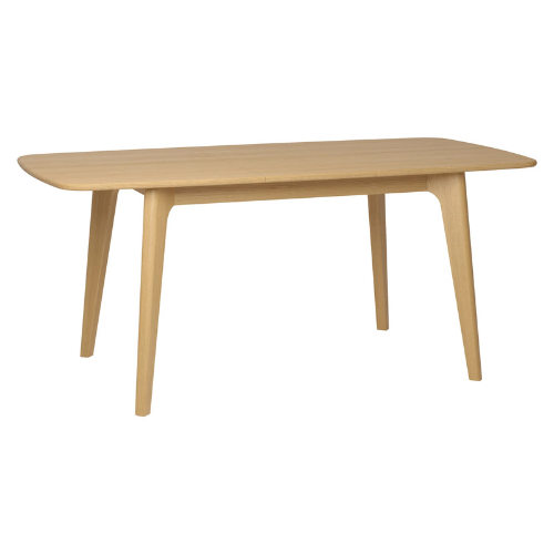 Table repas 140 cm avec allonge intégrée chêne naturel
