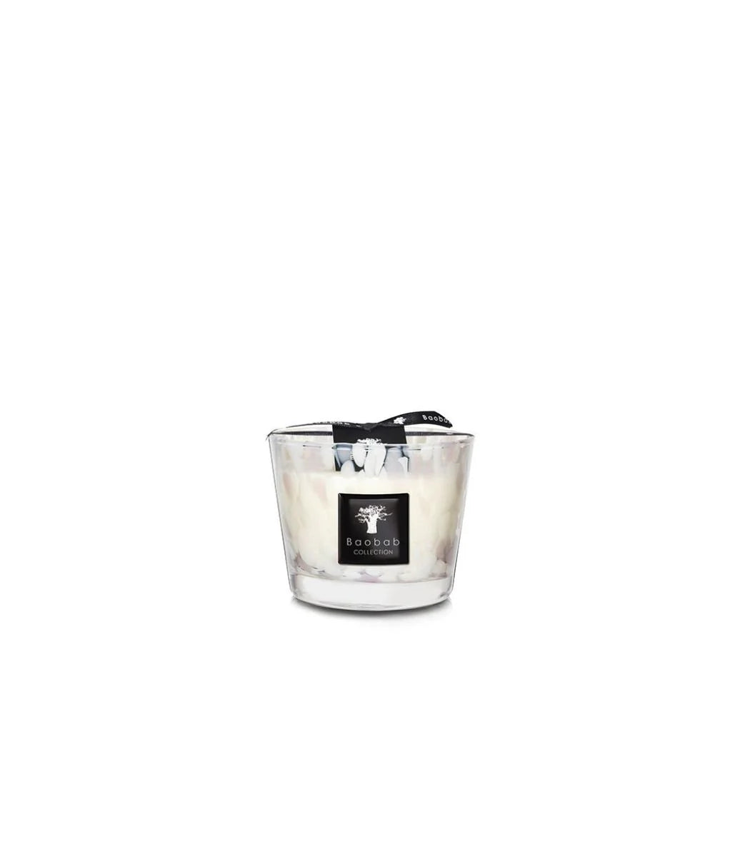 BAOBAB COLLECTION - Bougie Parfumée Pearls White