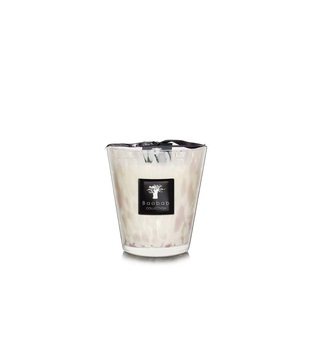 BAOBAB COLLECTION - Bougie Parfumée Pearls White