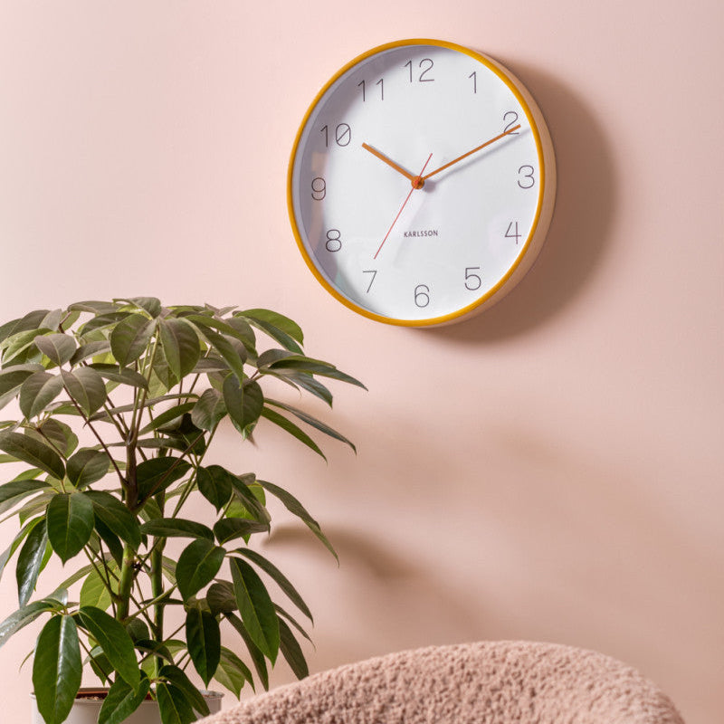 Horloge Joy Jaune