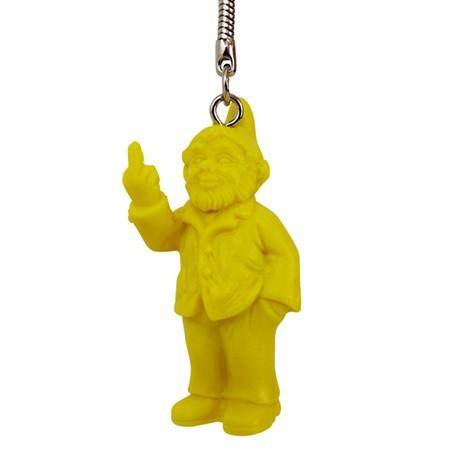 Ottmar Hörl - Porte Clé Sponti to go  - Nain de jardin doigt d'honneur