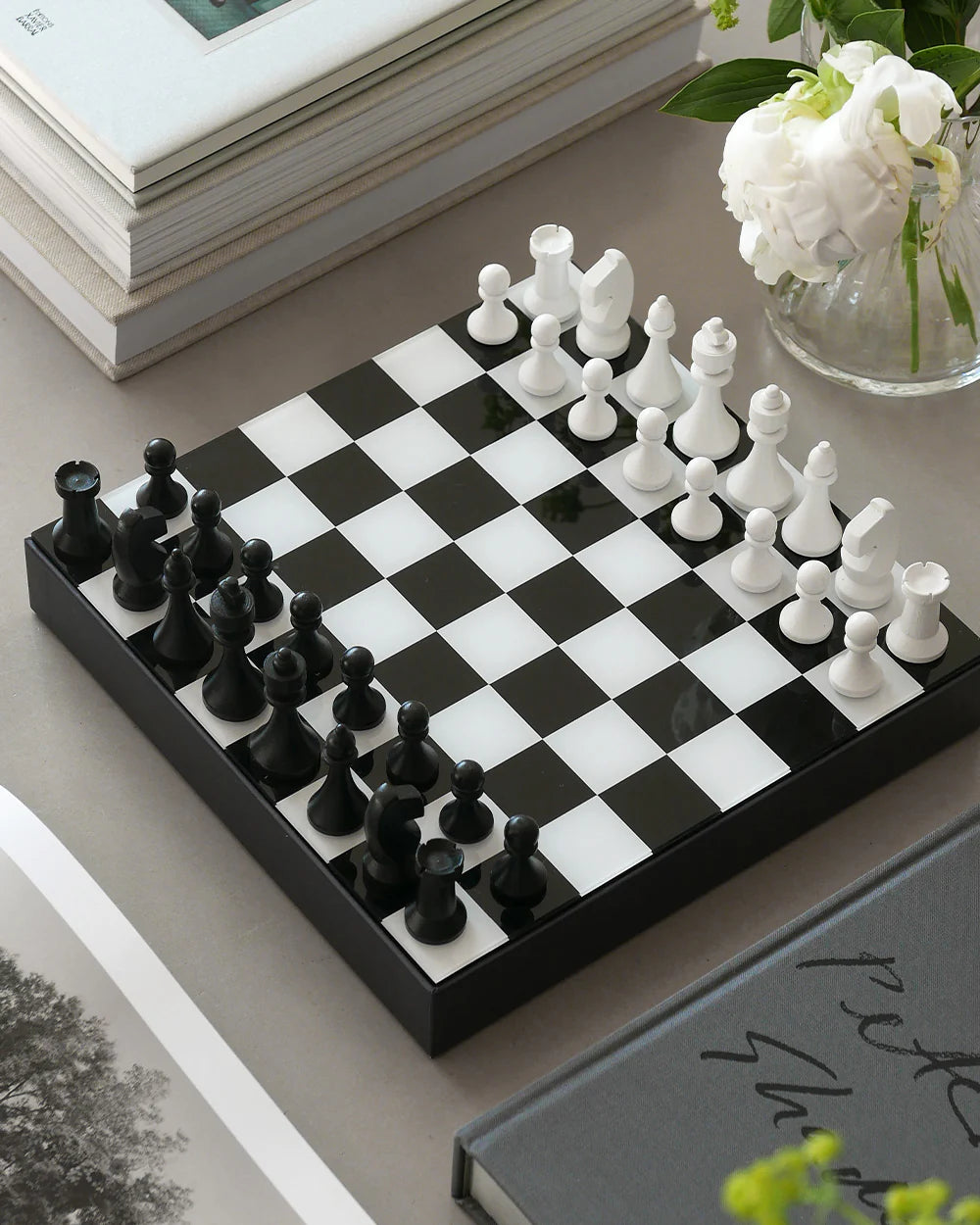 Jeu d'échecs Noir