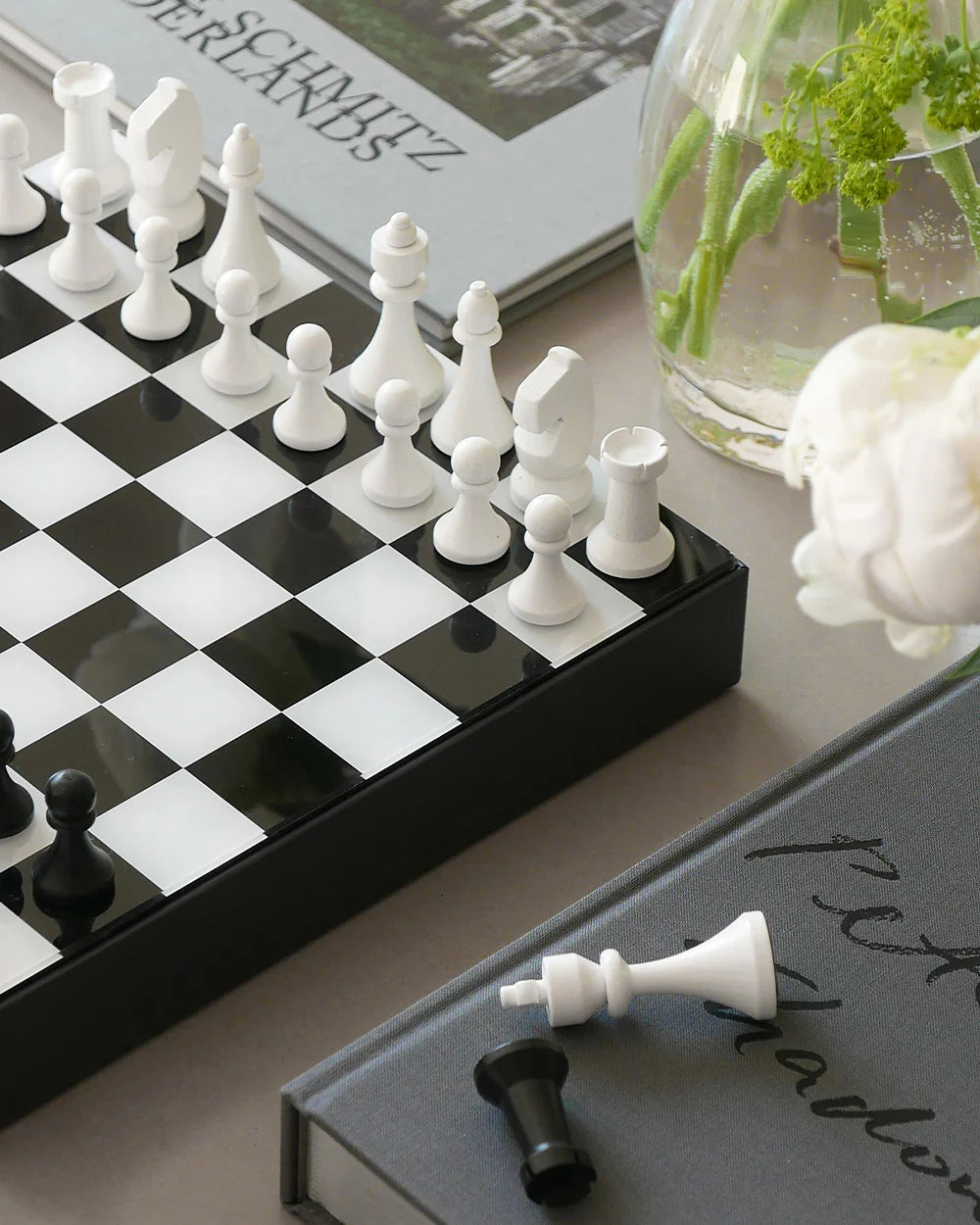 Jeu d'échecs Noir
