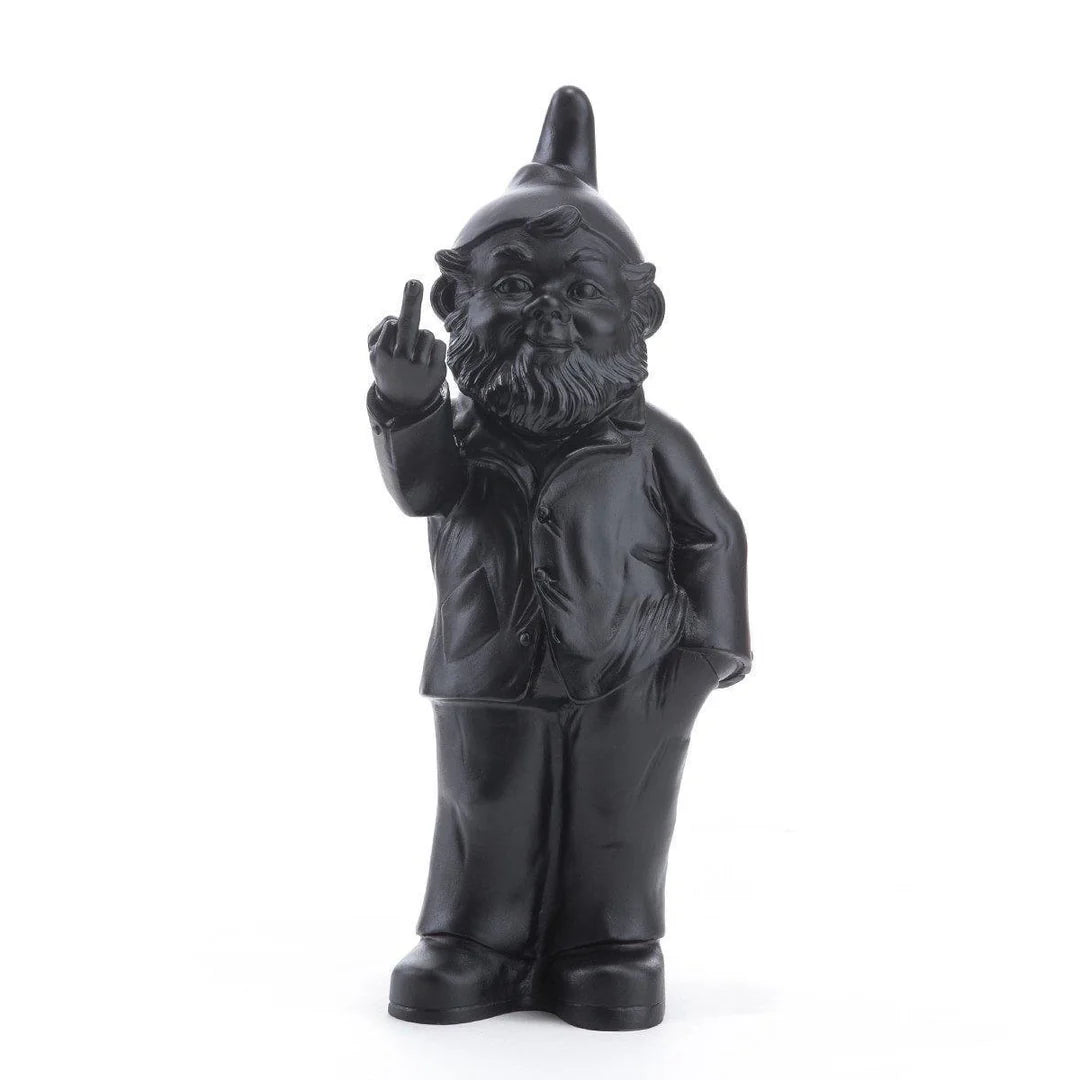Ottmar Hörl - Sculpture Nain de jardin doigt d'honneur