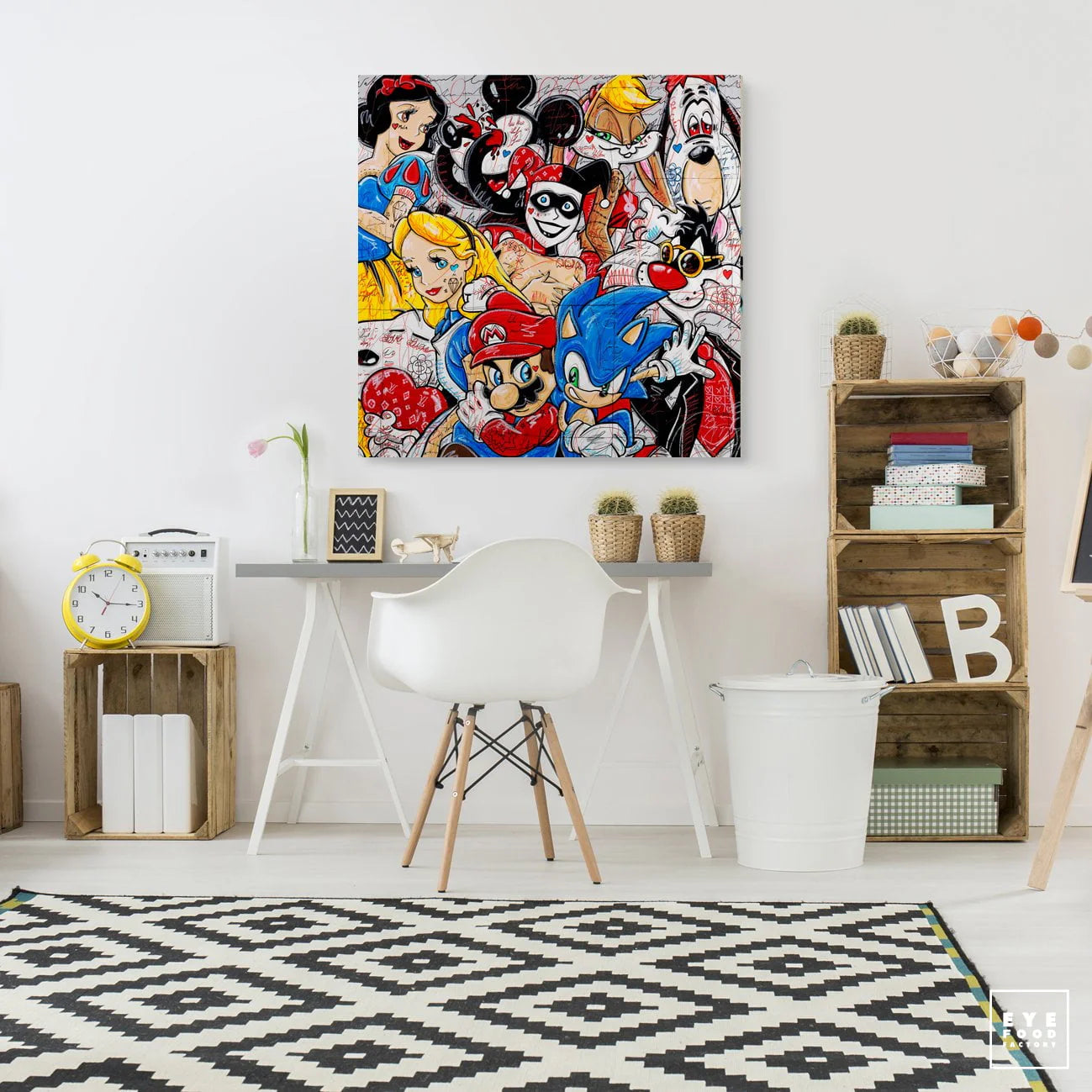 Tableau Big Battle 100 x 100