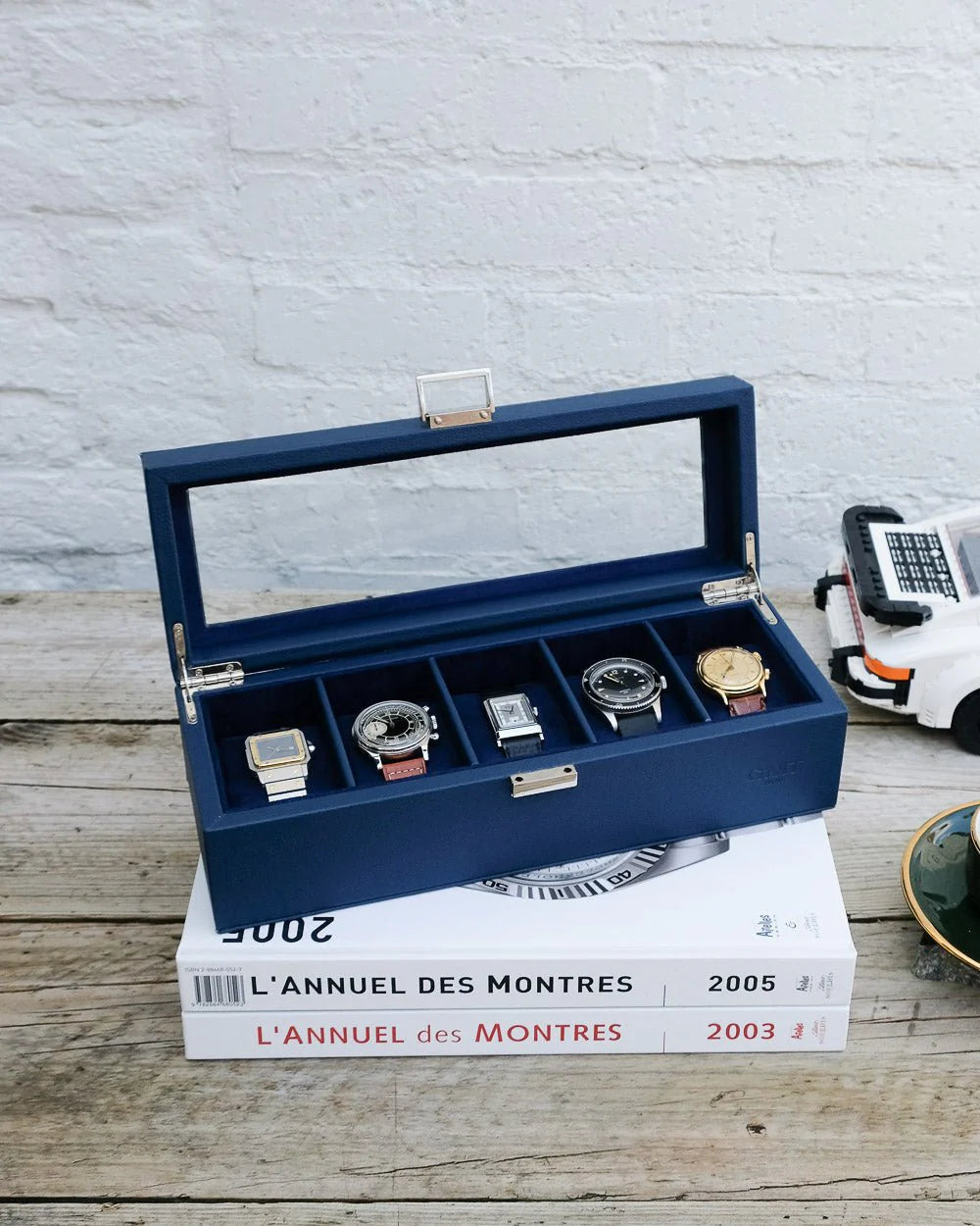 GMT - Boîte à montres Jean 5 emplacements