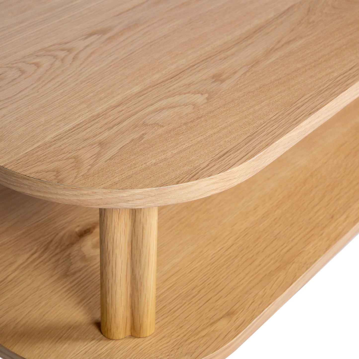 Table basse 130cm chêne naturel