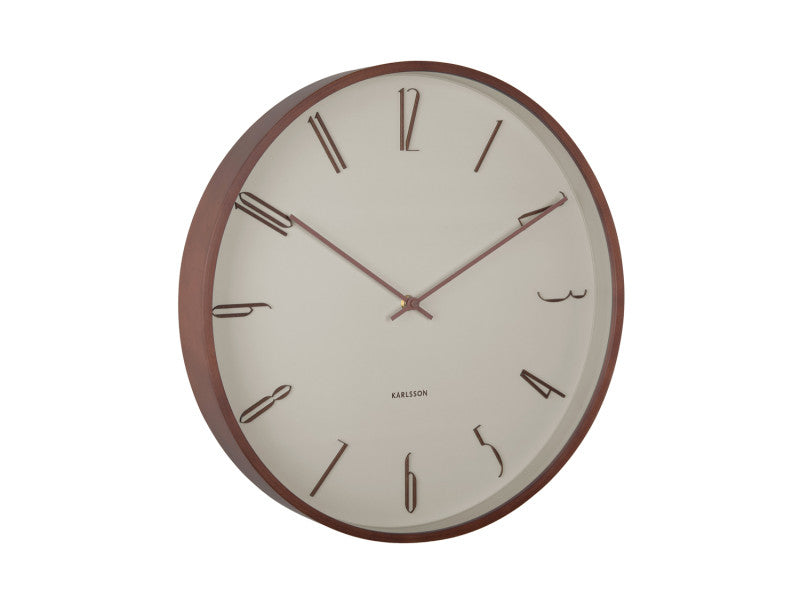 Horloge Scandia Warm Grey