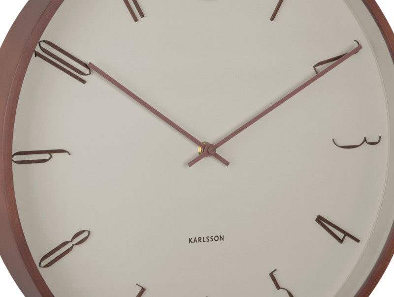 Horloge Scandia Warm Grey