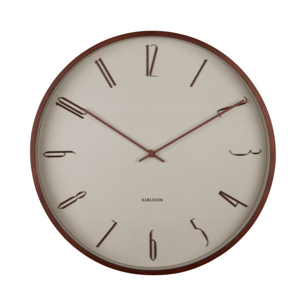 Horloge Scandia Warm Grey
