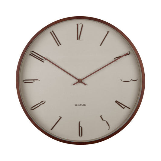 Horloge Scandia Warm Grey