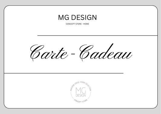 Carte Cadeau MG Design