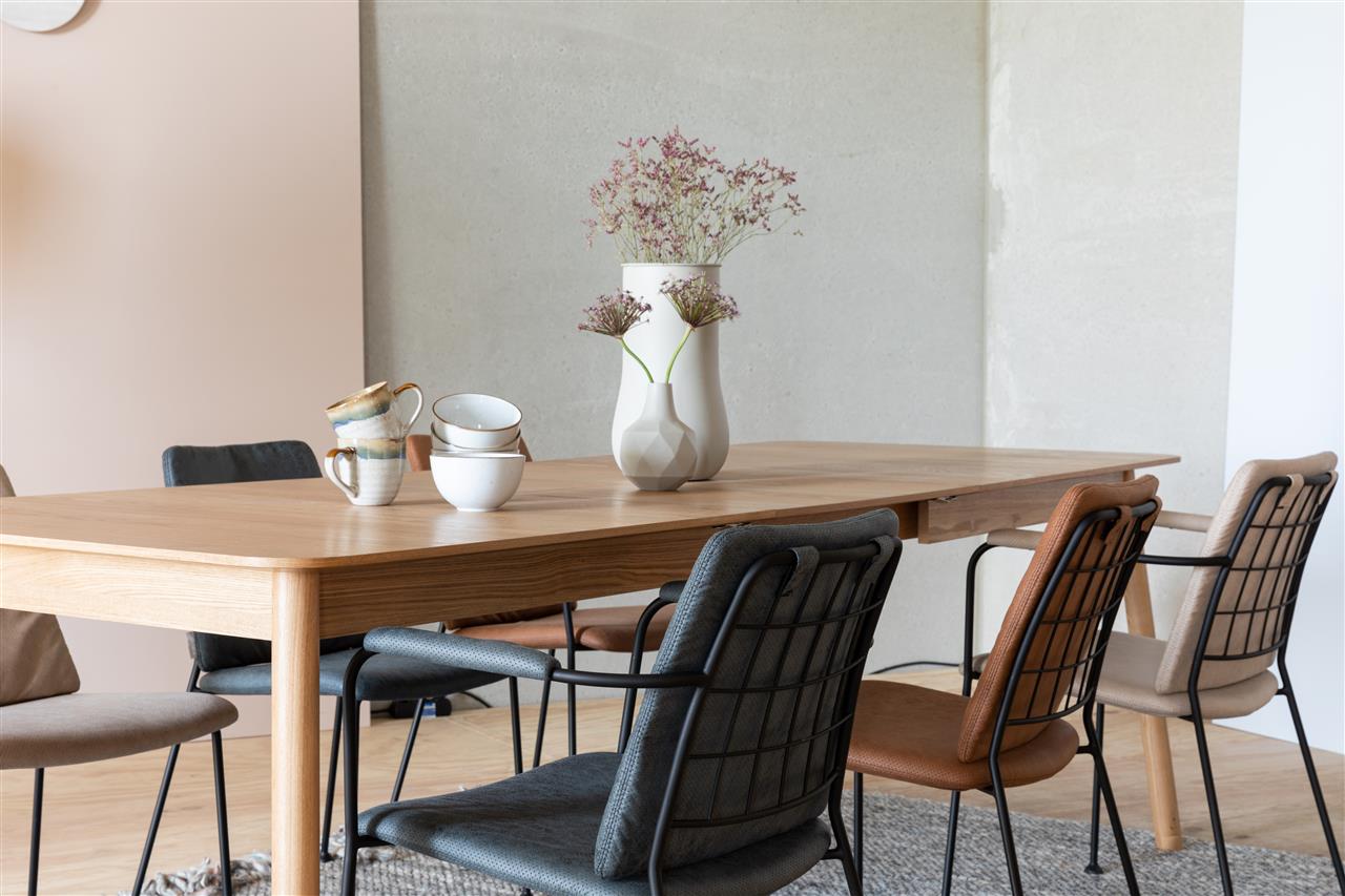 Table Extensible Glint 180/240x80