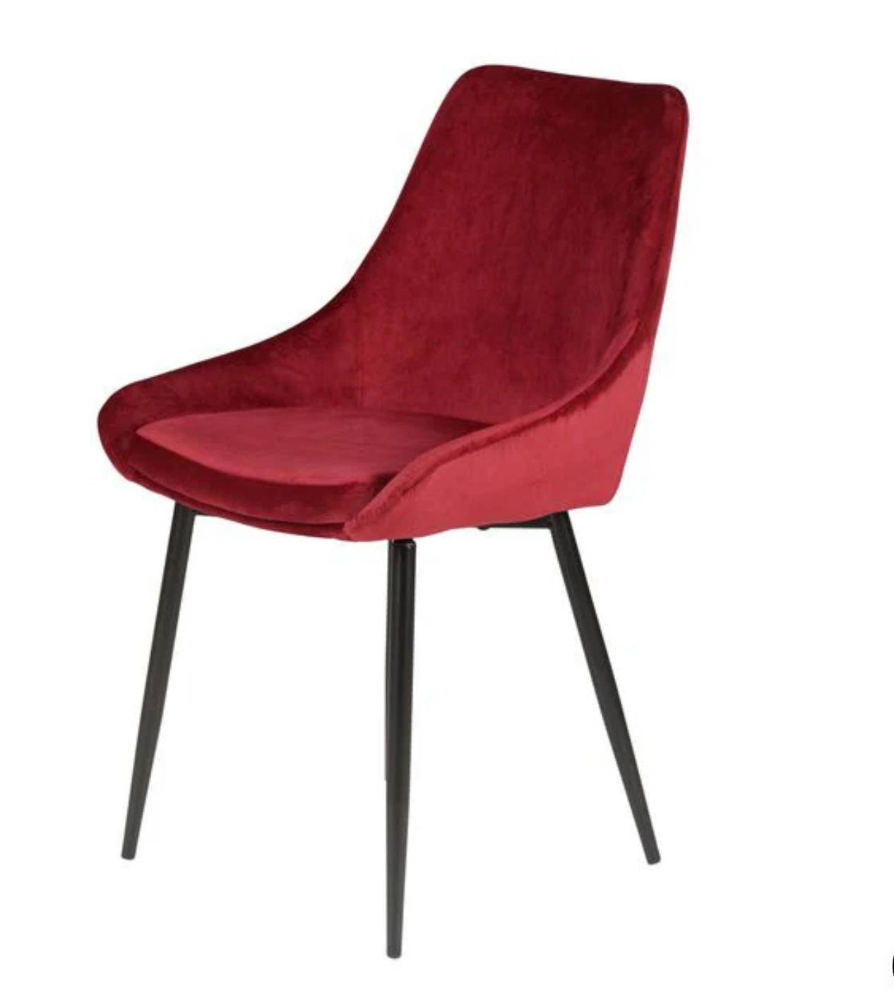 Lot de 2 Chaises en Velour Lari