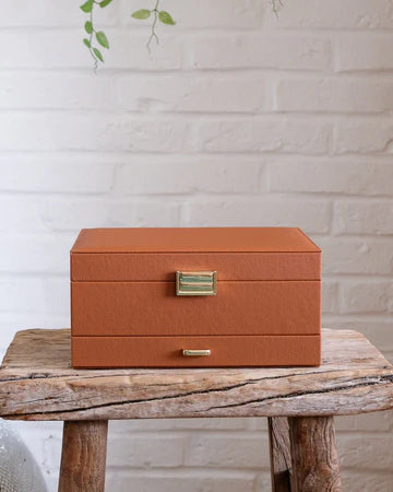 MAISON SCARLETT - Boîte à Bijoux Denise en cuir PU