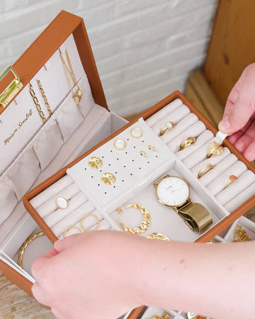 MAISON SCARLETT - Boîte à Bijoux Denise en cuir PU