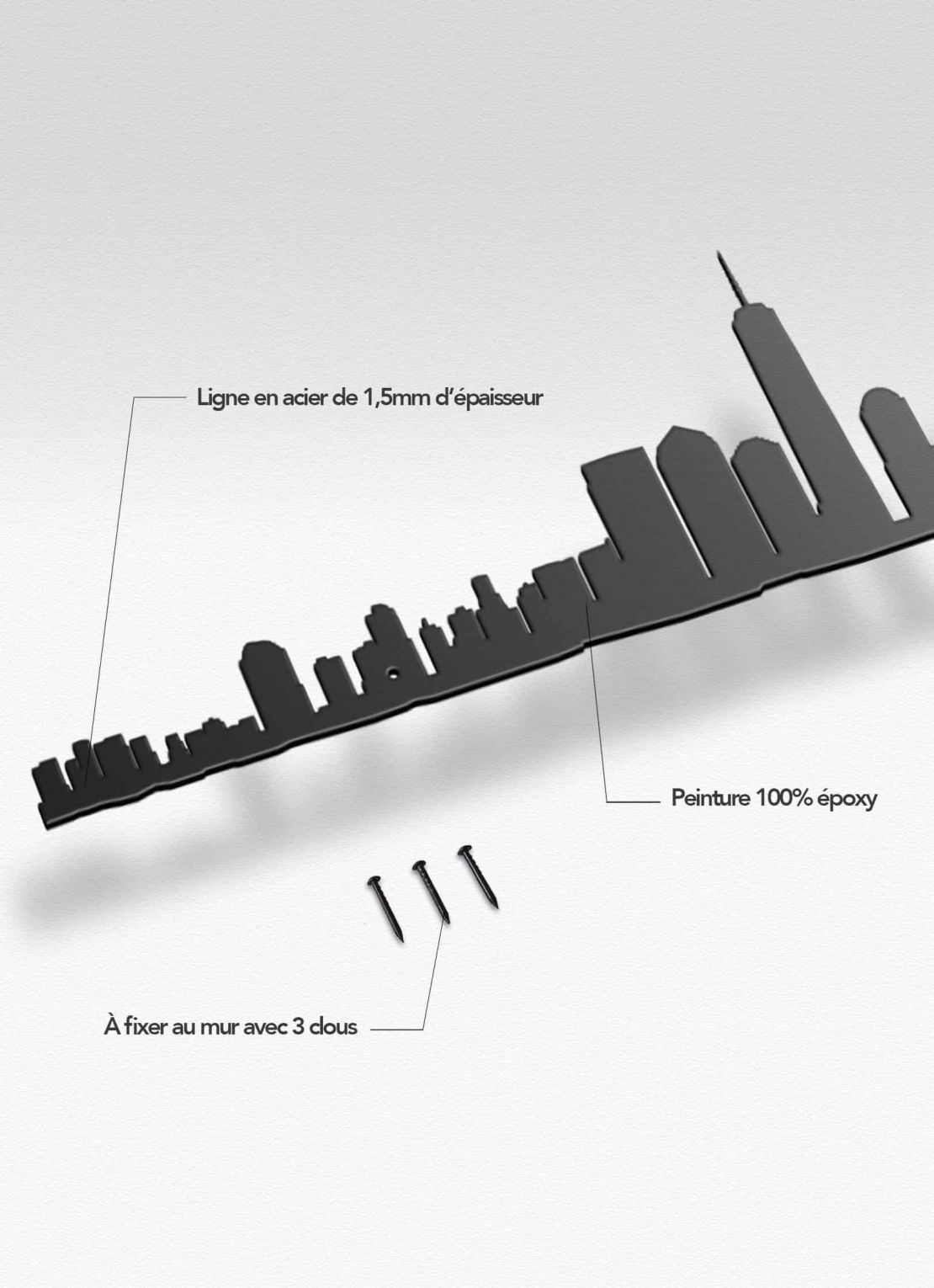 THE LINE - New York 50 cm